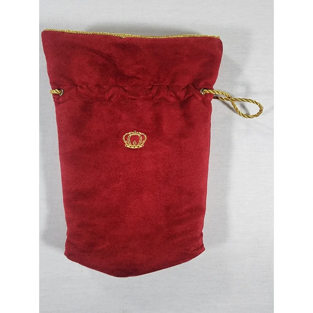 Crown Royal XR Extra Rare EMPTY Bottle 750ml Waterloo Red Box Bag Glass Decanter